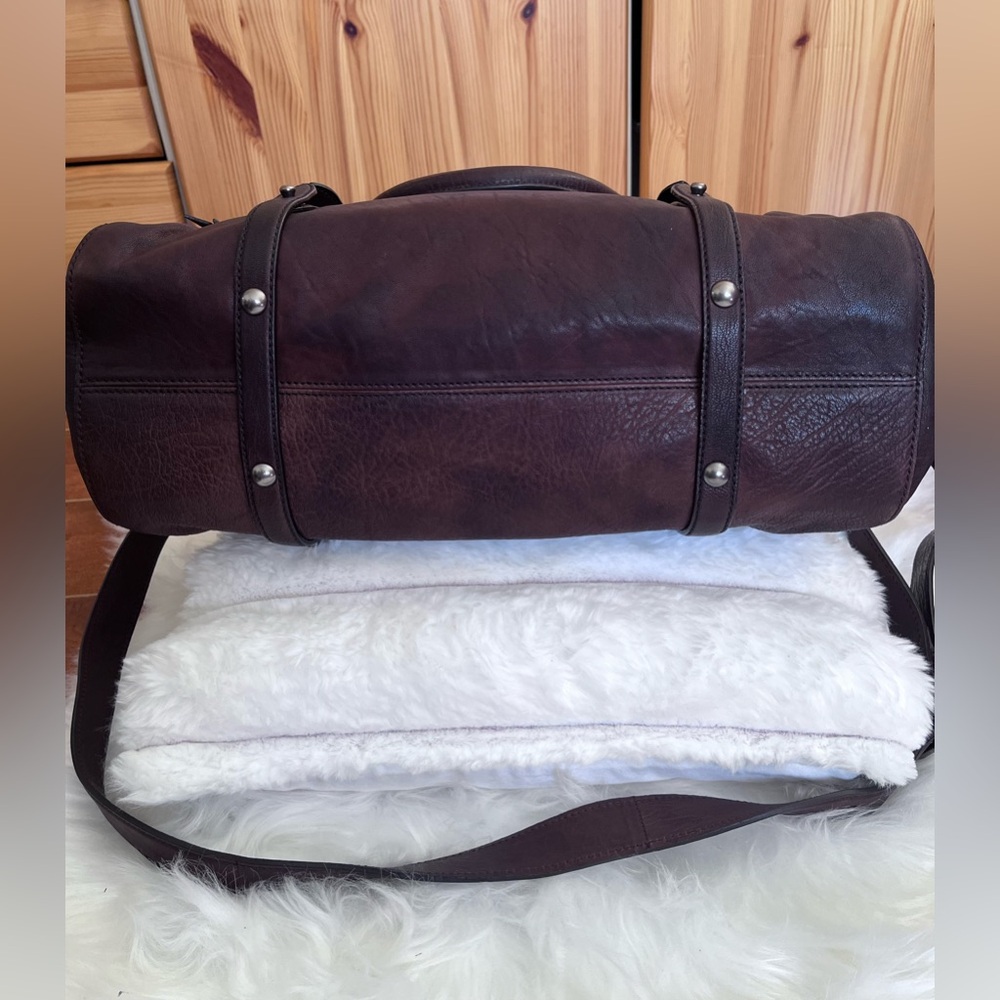 Miu Miu Brown Leather Tote Bag/ Crossbody Bag, Lambskin Leather - Picture 9 of 16